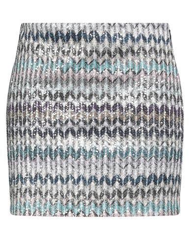 Missoni Woman Mini Skirt Black Size 4 Viscose, Polyamide, Polyester, Metallic Fiber
