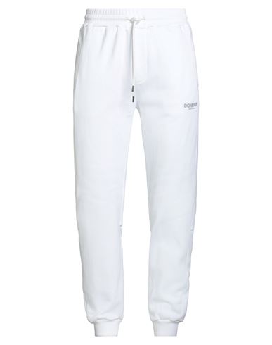 Dondup Man Pants White Size L Cotton In White