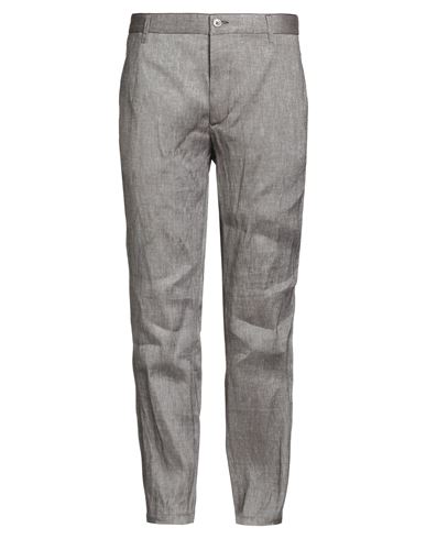 S.b. Concept S. B. Concept Man Pants Chocolate Brown Size 34 Cotton, Linen In Gray