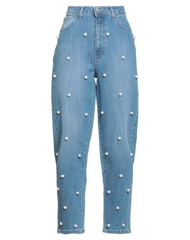 Kocca Woman Jeans Blue Size 29 Cotton, Elastane In Blue