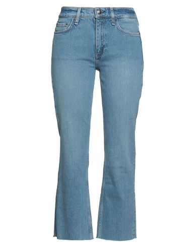 Rag & Bone Woman Jeans Blue Size 23 Cotton, Polyester, Elastane