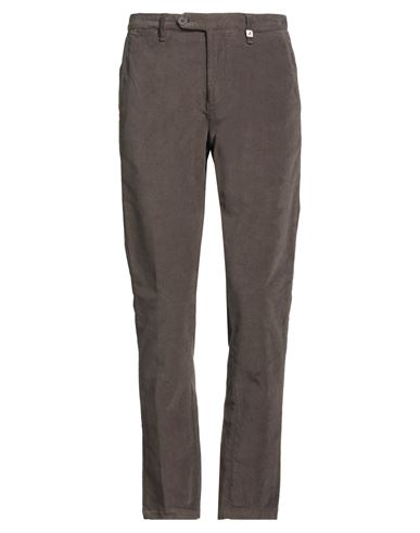 Myths Man Pants Brown Size 30 Cotton, Elastane In Brown