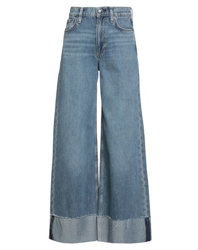 Rag & Bone Sofie Pebbles Ultra High-rise Wide Leg Jean In Blue