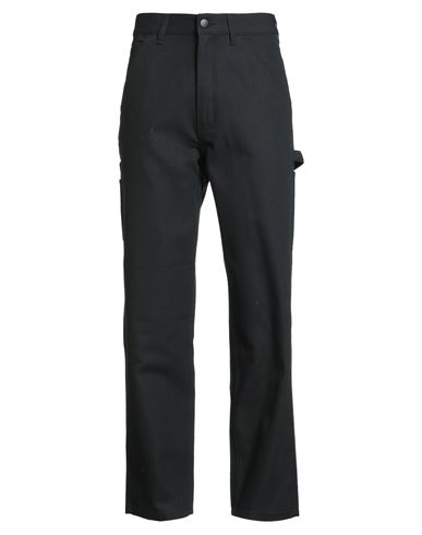 Caterpillar Man Pants Black Size 33w-32l Cotton In Black