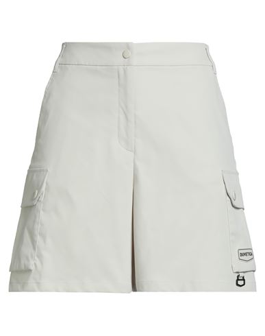 Duvetica Woman Shorts & Bermuda Shorts Off White Size 30 Polyester In Gray