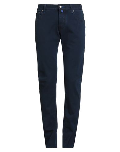 Jacob Cohёn Man Jeans Navy Size 31 Cotton, Modal, Polyester, Elastane In Blue