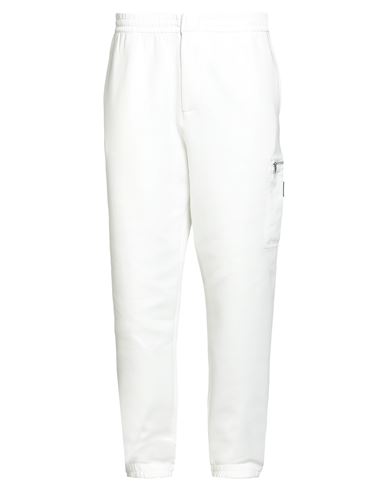Armani Exchange Man Pants Off White Size L Cotton, Polyester, Elastane In White