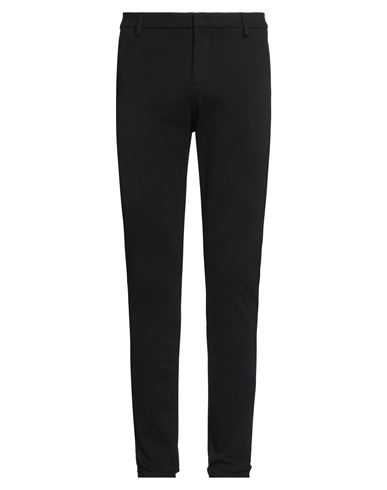Dondup Man Pants Black Size 34 Viscose, Polyamide, Elastane In Black