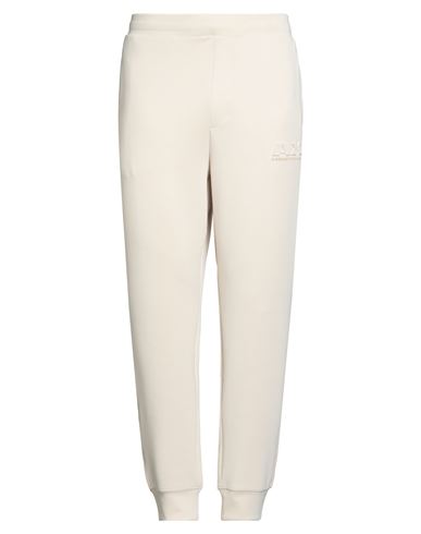 Armani Exchange Man Pants Ivory Size L Modal, Polyester, Elastane In White