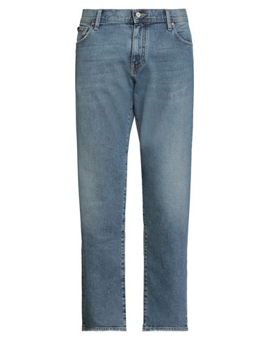 Armani Exchange Man Jeans Blue Size 31w-30l Cotton, Polyester, Elastane In Blue