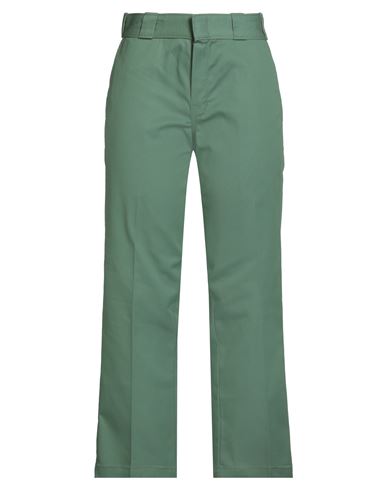 Dickies Icons Woman Pants Green Size 28w-28l Polyester, Cotton In Green