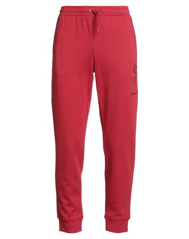 Armani Exchange Man Pants Red Size L Cotton In Red