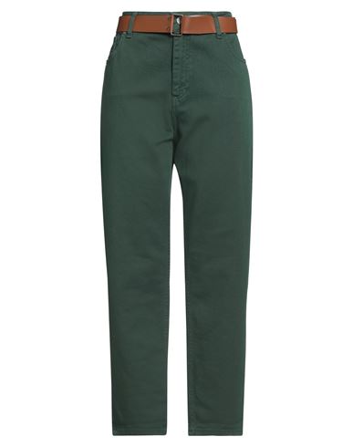 Susy-mix Susy Star By  Woman Pants Green Size 2 Cotton, Elastane
