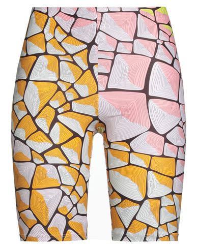 Pucci Woman Shorts & Bermuda Shorts Marigold Size M Polyamide, Elastane