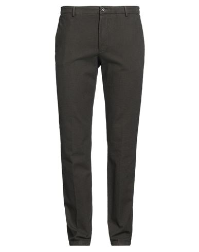 Manuel Ritz Man Pants Brown Size 38 Cotton, Elastane In Brown