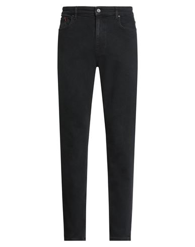Karl Lagerfeld Man Jeans Black Size 32 Cotton, Elastane