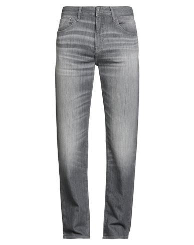 Armani Exchange Man Pants Grey Size 33w-32l Cotton, Polyester, Elastane