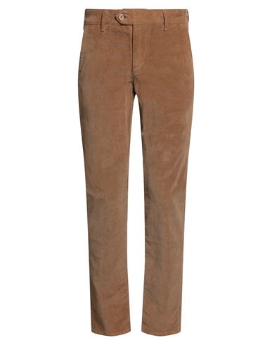 0/zero Construction Man Pants Camel Size 31 Cotton, Elastane In Brown