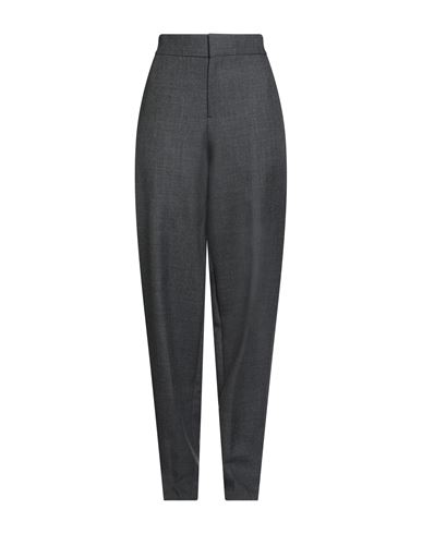 Burberry Woman Pants Charcoal Size 8 Wool In Gray