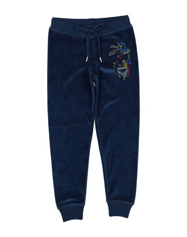Philipp Plein Junior Toddler Girl Pants Navy Size 6 Cotton, Modal, Polyester In Blue