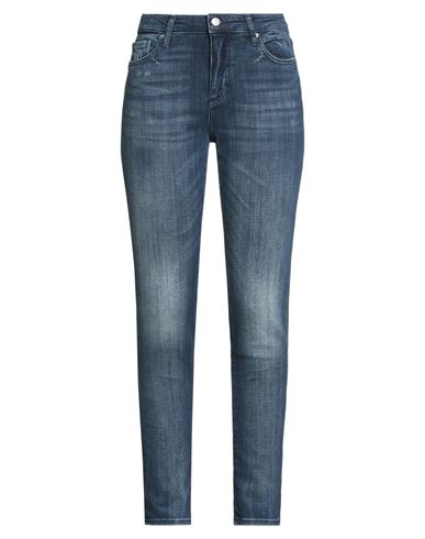 Armani Exchange Woman Jeans Blue Size 31 Cotton, Elastane