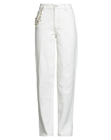 Liu •jo Woman Jeans White Size 30 Cotton