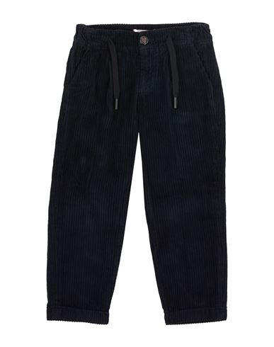 Baronio Toddler Boy Pants Midnight Blue Size 5 Cotton In Black