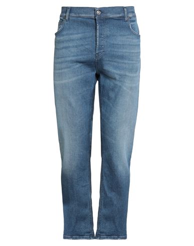 Dondup Man Jeans Blue Size 35 Cotton, Elastane In Blue