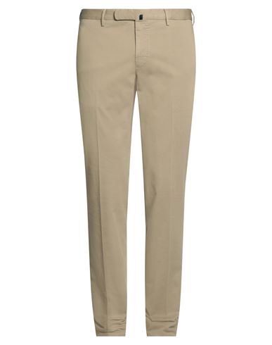 Incotex Man Pants Camel Size 38 Cotton, Elastane In White