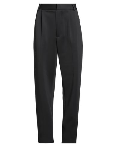 Seidensticker Studio Man Pants Black Size M Polyester, Elastane In Black