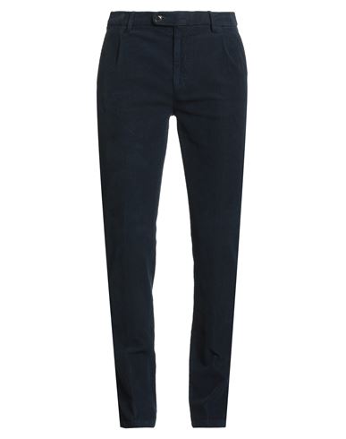 Barmas Man Pants Midnight Blue Size 32 Cotton, Elastane In Blue