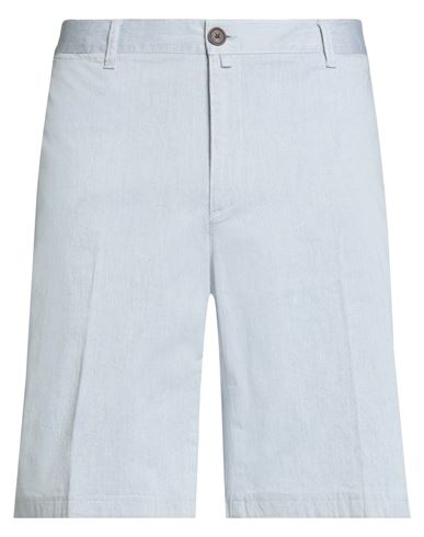 Barbour Man Shorts & Bermuda Shorts Sky Blue Size 42 Cotton, Elastane In White