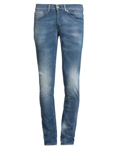 Dondup Man Jeans Blue Size 30 Cotton, Elastomultiester, Elastane In Blue