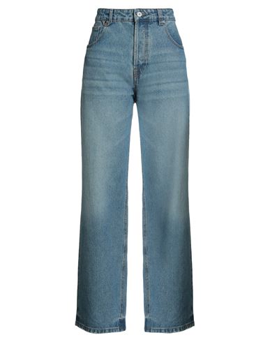 Jacquemus Les Sculptures Woman Jeans Blue Size 32 Recycled Cotton, Cotton