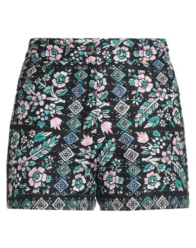 Antik Batik Woman Shorts & Bermuda Shorts Black Size 10 Cotton In Black