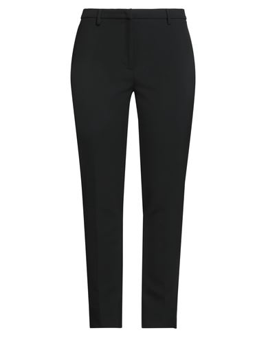 Peserico Woman Pants Midnight Blue Size 6 Polyester, Wool, Elastane In Black