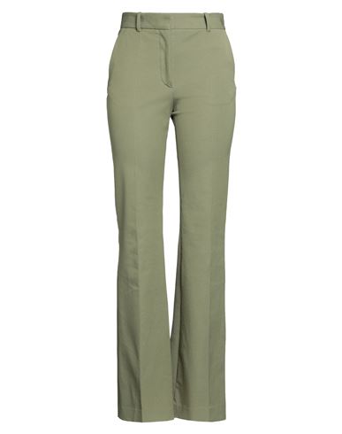 Joseph Woman Pants Military Green Size 10 Viscose, Cotton, Elastane In Green