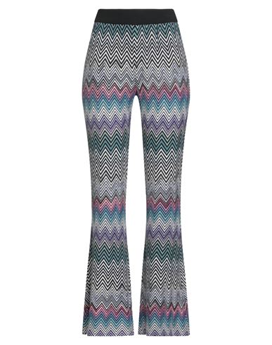 Missoni Woman Pants Turquoise Size 10 Wool