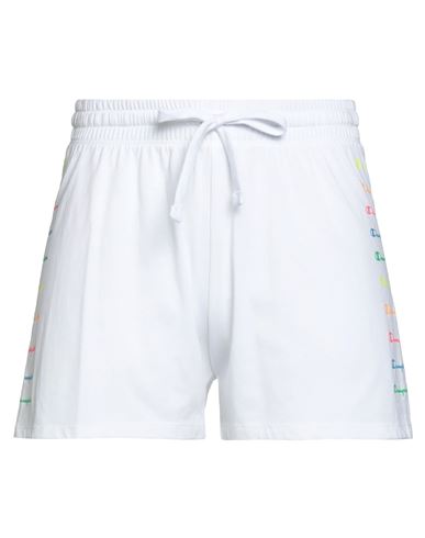 Champion Woman Shorts & Bermuda Shorts White Size S Cotton, Polyester In White