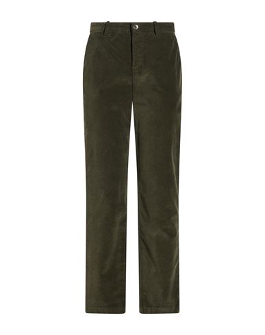 Liu •jo Woman Pants Dark Green Size 28 Cotton, Elastane