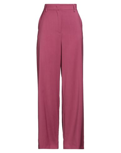 Weekend Max Mara Woman Pants Mauve Size 12 Virgin Wool