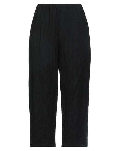 A.b  Apuntob A. B Apuntob Woman Pants Black Size Xl Cotton, Virgin Wool, Metal