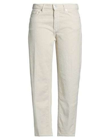 Nine In The Morning Woman Pants Ivory Size 30 Cotton, Elastane