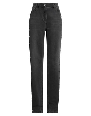 Elisabetta Franchi Woman Jeans Black Size 29 Cotton