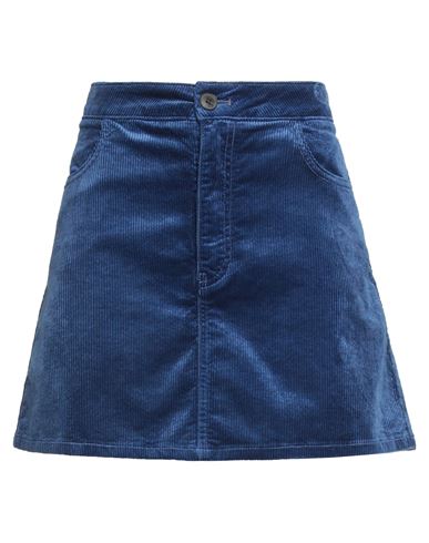 Bellerose Woman Mini Skirt Blue Size 2 Cotton, Modal, Elastane In Blue