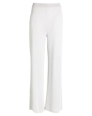 Missoni Woman Pants Light Grey Size 12 Viscose, Polyester, Polyamide