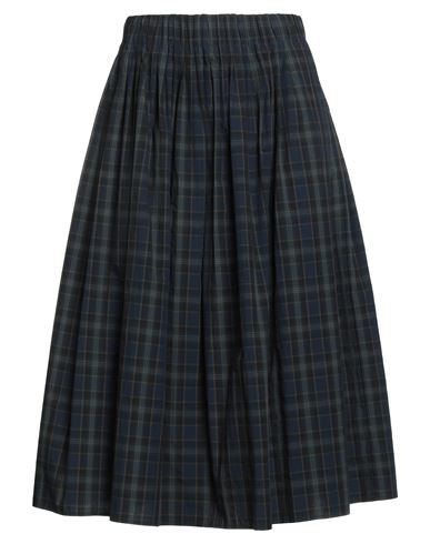 A.b  Apuntob A. B Apuntob Woman Midi Skirt Midnight Blue Size L Cotton