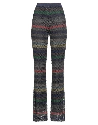 Missoni Woman Pants Blue Size 12 Viscose, Cupro, Polyester