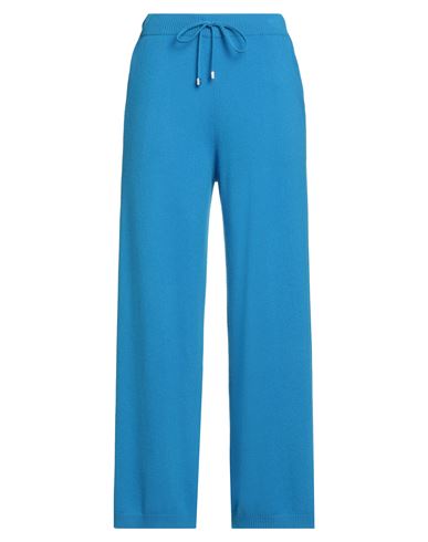 Purotatto Woman Pants Blue Size 8 Cashmere