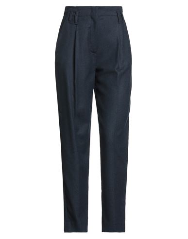 Antonelli Woman Pants Midnight Blue Size 2 Wool, Polyester, Viscose, Elastane In Blue